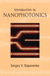 Introduction to Nanophotonics_cover