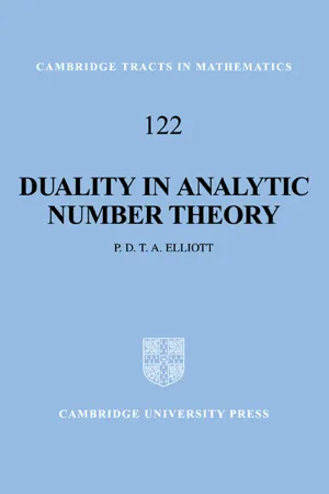 Duality in Analytic Number Theory