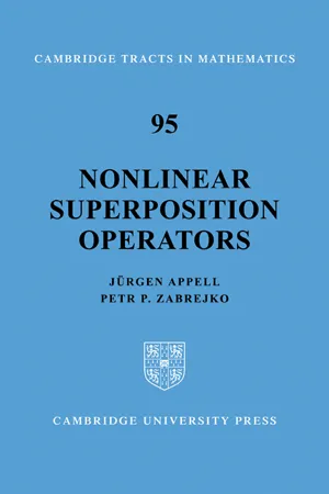 Nonlinear Superposition Operators