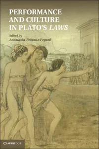 Performance and Culture in Plato's Laws_cover