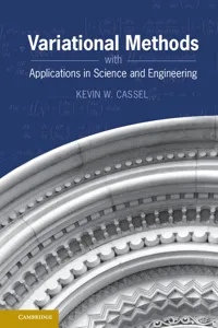 Variational Methods with Applications in Science and Engineering_cover