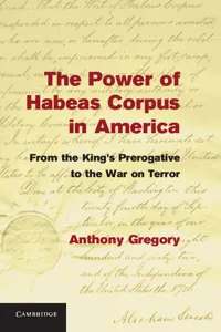 The Power of Habeas Corpus in America_cover