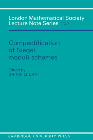 Compactification of Siegel Moduli Schemes