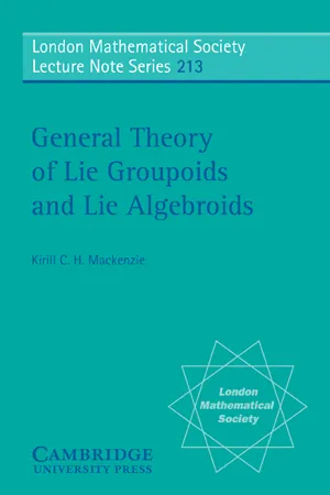 General Theory of Lie Groupoids and Lie Algebroids