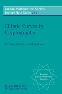 Elliptic Curves in Cryptography_cover