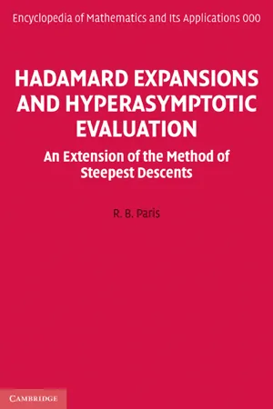 Hadamard Expansions and Hyperasymptotic Evaluation