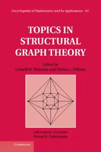 Topics in Structural Graph Theory_cover