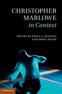 Christopher Marlowe in Context_cover