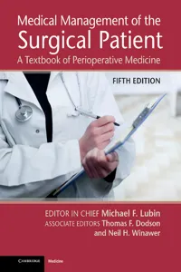 Medical Management of the Surgical Patient_cover