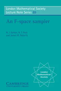 An F-space Sampler_cover