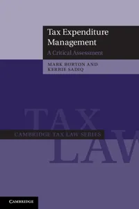 Tax Expenditure Management_cover