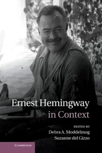 Ernest Hemingway in Context_cover