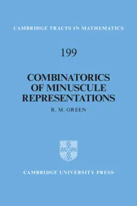 Combinatorics of Minuscule Representations_cover