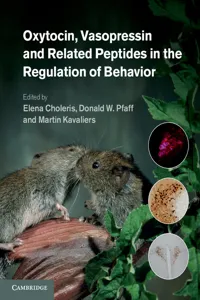 Oxytocin, Vasopressin and Related Peptides in the Regulation of Behavior_cover