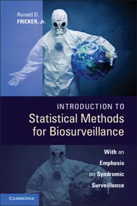 Introduction to Statistical Methods for Biosurveillance_cover