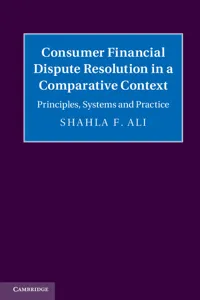 Consumer Financial Dispute Resolution in a Comparative Context_cover