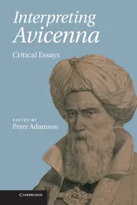 Interpreting Avicenna_cover