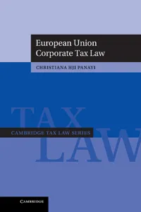 European Union Corporate Tax Law_cover