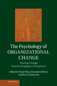 The Psychology of Organizational Change_cover