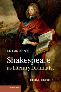 Shakespeare as Literary Dramatist_cover