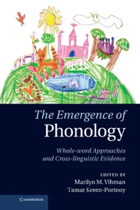 The Emergence of Phonology_cover