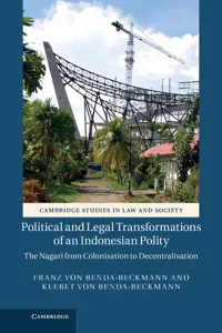 Political and Legal Transformations of an Indonesian Polity_cover