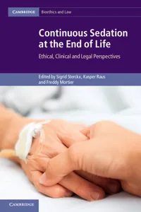 Continuous Sedation at the End of Life_cover