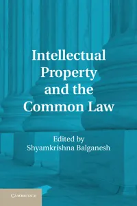 Intellectual Property and the Common Law_cover