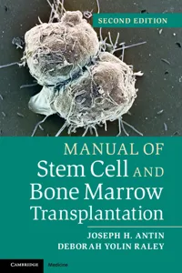 Manual of Stem Cell and Bone Marrow Transplantation_cover