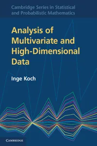 Analysis of Multivariate and High-Dimensional Data_cover