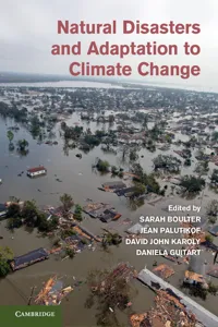 Natural Disasters and Adaptation to Climate Change_cover