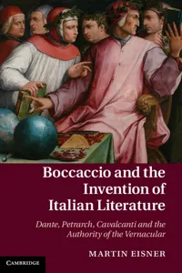 Boccaccio and the Invention of Italian Literature_cover