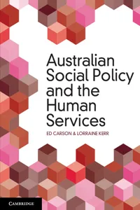 Australian Social Policy and the Human Services_cover