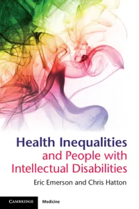 Health Inequalities and People with Intellectual Disabilities_cover