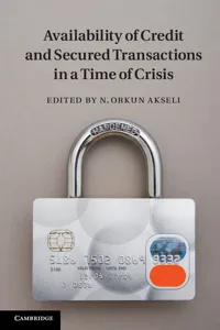 Availability of Credit and Secured Transactions in a Time of Crisis_cover