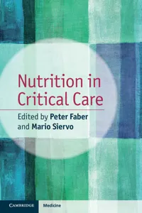 Nutrition in Critical Care_cover