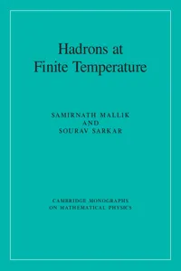 Hadrons at Finite Temperature_cover