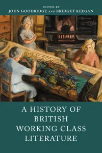 A History of British Working Class Literature_cover