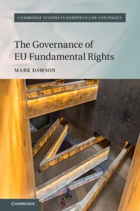 The Governance of EU Fundamental Rights_cover