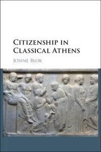 Citizenship in Classical Athens_cover