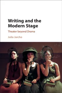 Writing and the Modern Stage_cover