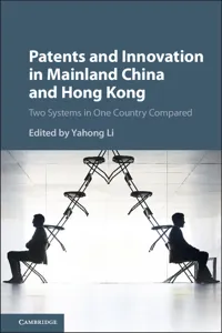 Patents and Innovation in Mainland China and Hong Kong_cover