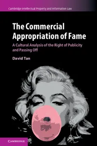The Commercial Appropriation of Fame_cover