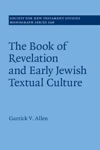 The Book of Revelation and Early Jewish Textual Culture_cover