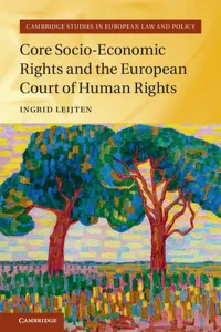 Core Socio-Economic Rights and the European Court of Human Rights_cover