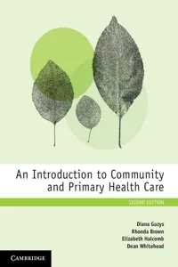 An Introduction to Community and Primary Health Care_cover