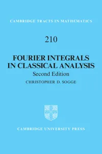 Fourier Integrals in Classical Analysis_cover