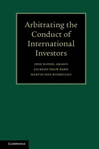 Arbitrating the Conduct of International Investors_cover