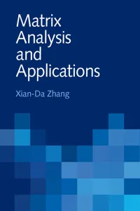 Matrix Analysis and Applications_cover