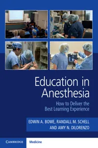 Education in Anesthesia_cover